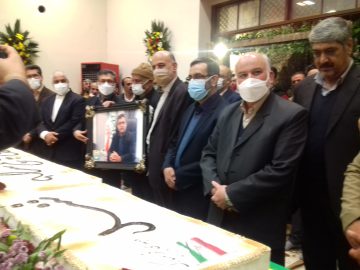 حضورحاج جواد نایینی در زورخانه عیاران لتحربه مناسبت دهه فجر انقلاب اسلامی