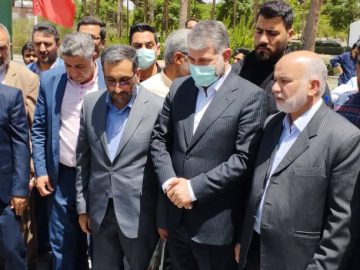 حضور وزیر محترم جهاد کشاورزی در گلزار شهدای دارالسلام شهرستان کاشان
